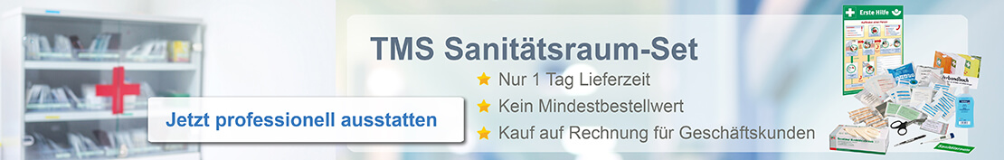 TMS Sanitätsraum Set